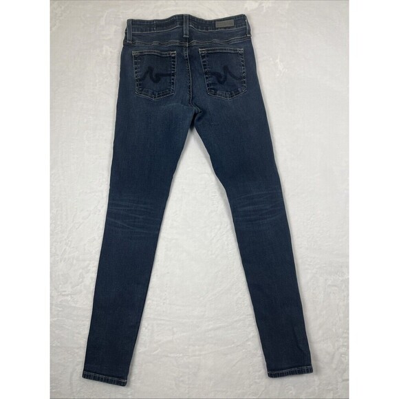 AG-ED Denim Adriano Goldschmied The Farrah Skinny Jean Blue Size 28 / 6 - Picture 4 of 9